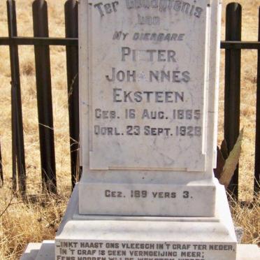 EKSTEEN Pieter Johannes 1865-1928