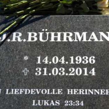 BUHRMANN J.R. 1936-2014