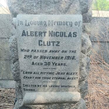 GLUTZ Albert Nicolas -1918