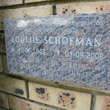 SCHOEMAN Loutjie 1943-2008