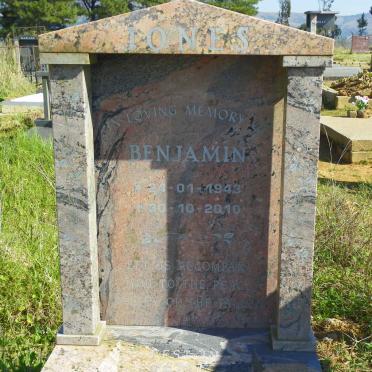 JONES Benjamin 1943-2010