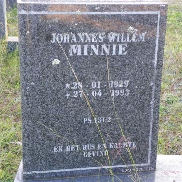 MINNIE Johannes Willem 1929-1993
