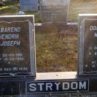STRYDOM Barend Hendrik Joseph 1921-1996 &amp; Dorothea Maria 1923-1998