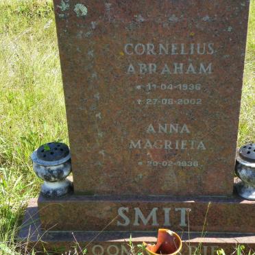 SMIT Cornelius Abraham 1936-2002 &amp; Anna Magrieta 1936-