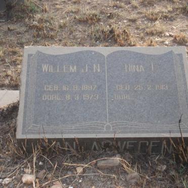 ASWEGEN Willem J.N., van 1897-1973 &amp; Nina L. 1913-