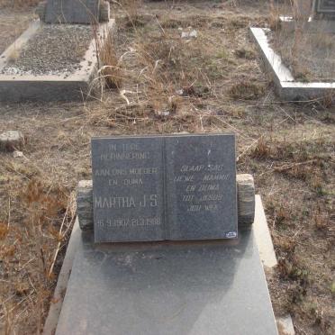 BREYTENBACH Martha J.S. 1907-1986