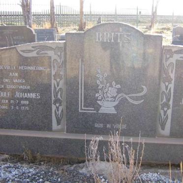 BRITS Roedolf Johannes 1888-1976 &amp; Johanna Petronella VISAGIE 1891-19??