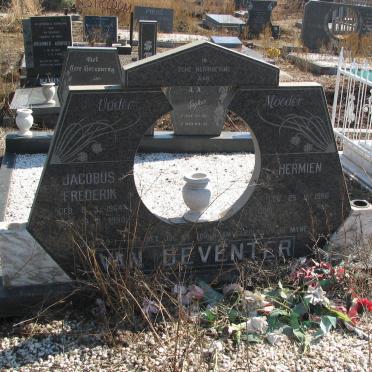 DEVENTER Jacobus Frederik, van 1964-1990 &amp; Hermien 1966-