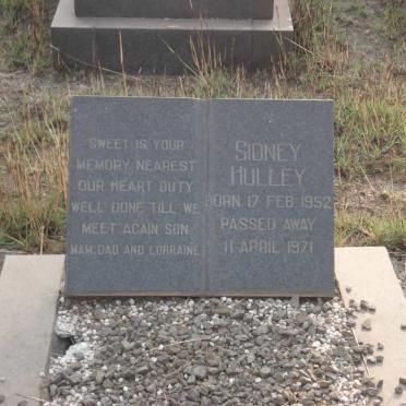 HULLEY Sidney 1952-1971