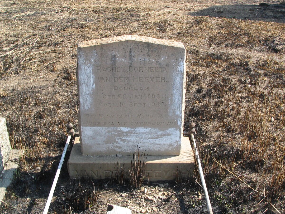 HEEVER Rachel Cornelia, van den, nee DOUGLAS 1883-1944