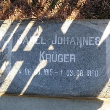 KRUGER Sarel Johannes 1915-1990