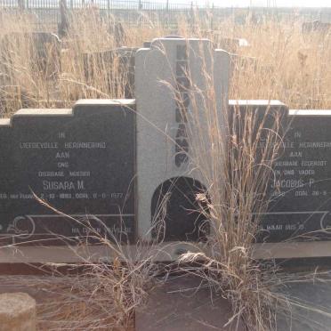 KROUKAMP Jacobus P. 1890-1987 &amp; Susara M. VAN VUUREN 1890-1977