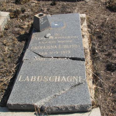 LABUSCHAGNE Catharina E. 1879-194?