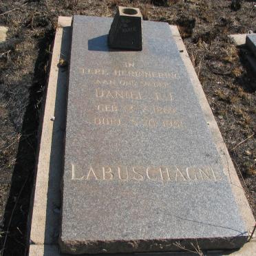 LABUSCHAGNE Daniel J.J. 1869-1961