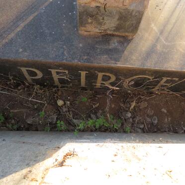 PEIRCE Henry Lovett 1921-1987 & Olive Elaine 1929-1998_1