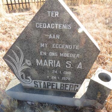 STAPELBERG Maria S.A. 1918-1978
