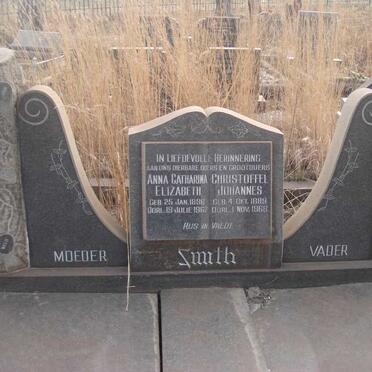 SMITH Christoffel Johannes 1889-1966 &amp; Anna Catharina Elizabeth 1898-1967