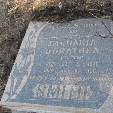 SMITH Sagharia Dorathea nee STRYDOM 1938-1961