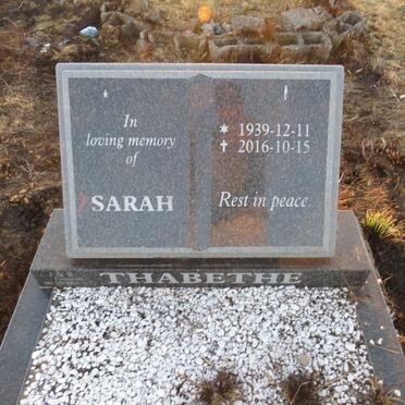 THABETHE Sarah 1939-2016