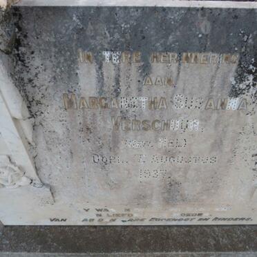 VERSCHUUR Margaretha Susanna nee NEL -1937