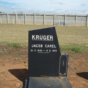 KRÜGER Jacob Carel 1943-1973