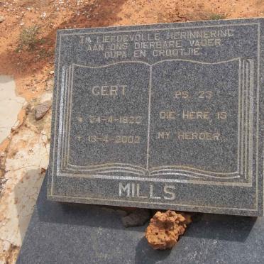 MILLS Gert 1922-2002