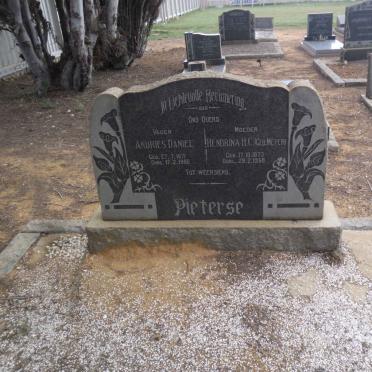 PIETERSE Andries Daniel 1871-1956 &amp; Hendrina H.C. MEYER 1873-1958