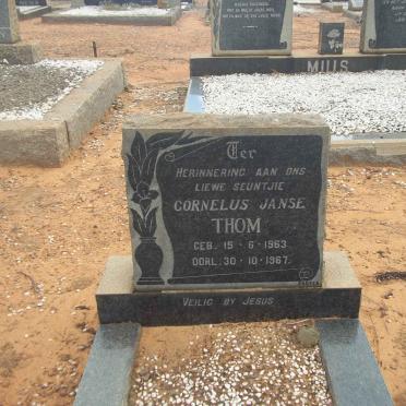 THOM Cornelus Janse 1963-1967