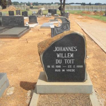 TOIT Johannes Willem, du 1916-1988