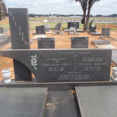 VILJOEN Christiaan Ernst 1908-1987 &amp; Susanna Johanna 1908-1985