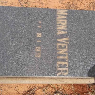 VENTER Marna 1979-1979