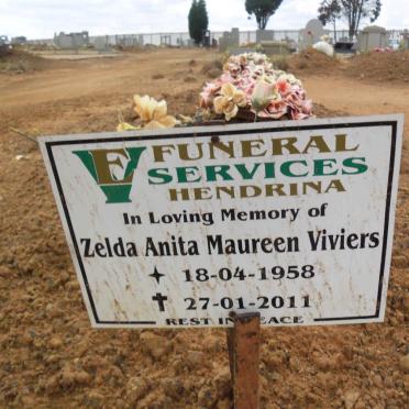 VIVIERS Zelda Anita Maureen 1958-2011