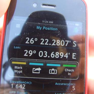 2. GPS reading