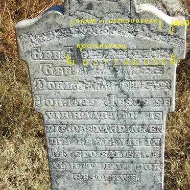 JACOBS Catharina Johanna 1889-1911 nee HOLTZHAUSEN 