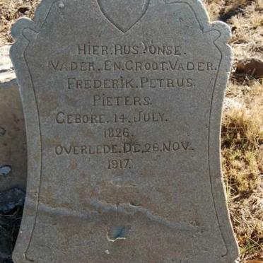 PIETERS Frederik Petrus 1826-1917