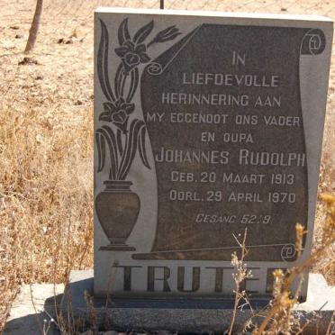 TRUTER Johannes Rudolph 1913-1970