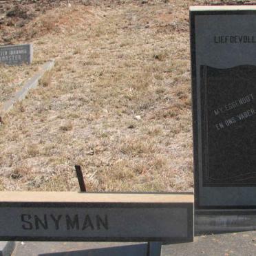 SNYMAN Christoffel Gerhardus 1951-1994