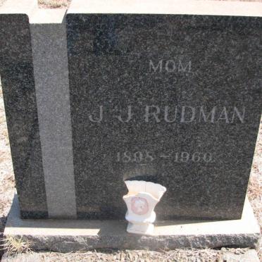 RUDMAN J.J. 1898-1966