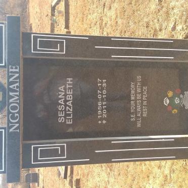 NGOMANE Sesana Elizabeth 1956-2011
