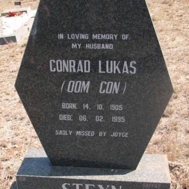 STEYN Conrad Lukas 1905-1995