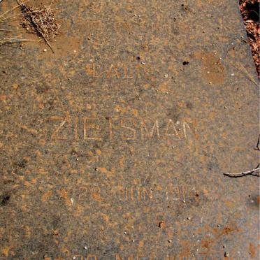 ZIETSMAN Lalie 1914-1997