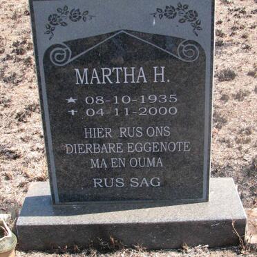 KRUGER Martha H. 1935-2000