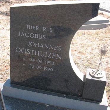 OOSTHUIZEN Jacobus Johannes 1953-1990