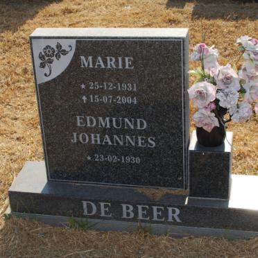 BEER Edmund Johannes, de 1930 &amp; Marie 1931-2004