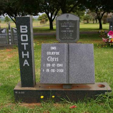 BOTHA Chris 1941-2001