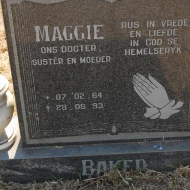BAKKER Maggie 1964-1993