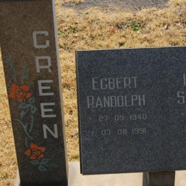 GREEN Egbert 1940-1991 &amp; Hester Susanna 1941-