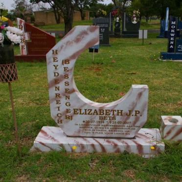 HEYDENREICH Elizabeth J.P. nee BESSENGER 1914-2007