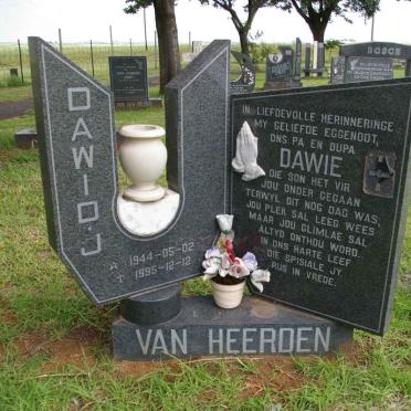 HEERDEN Dawid J., van 1944-1995