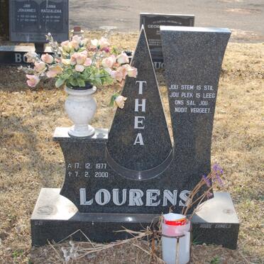LOURENS Thea 1977-2000